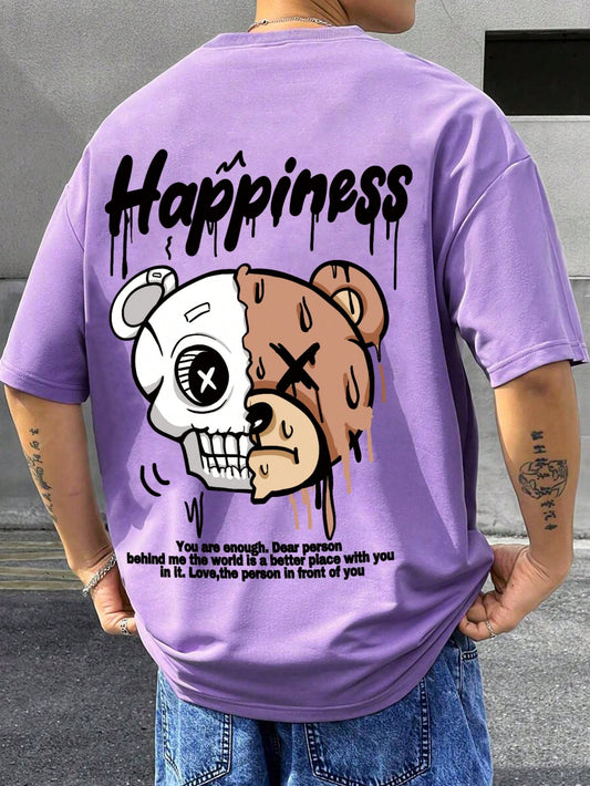 Mens Cartoon Graphic Tee