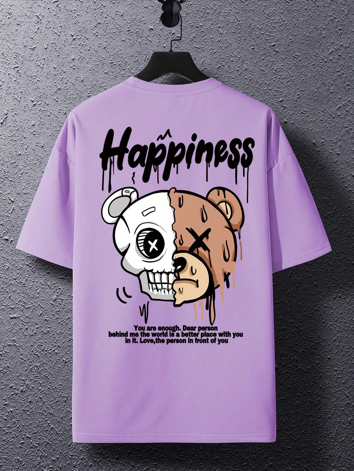 Mens Cartoon Graphic Tee