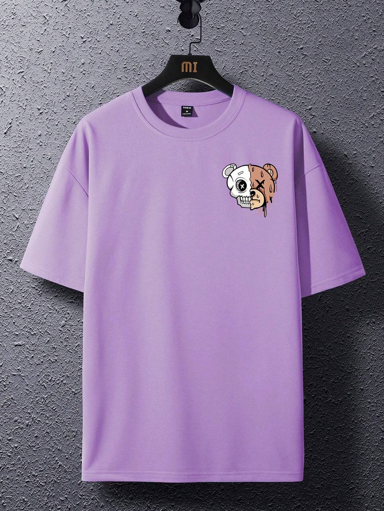 Mens Cartoon Graphic Tee