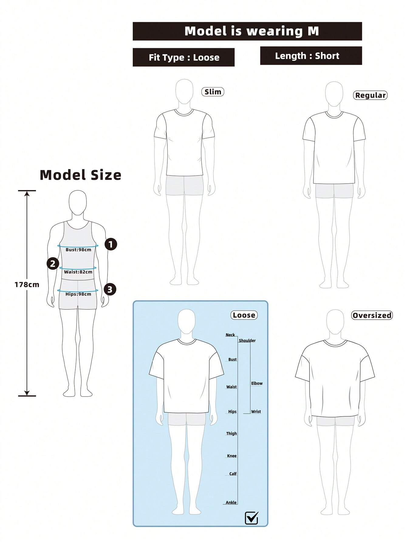 Manfinity Cropped Graphic Tee