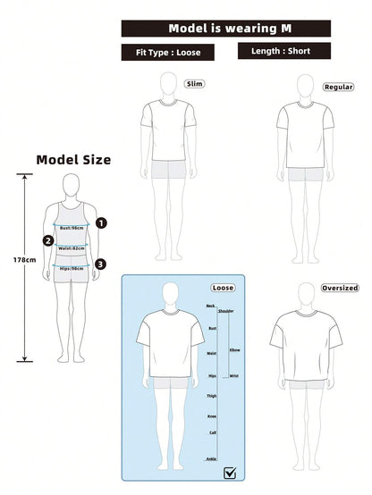 Manfinity Cropped Graphic Tee