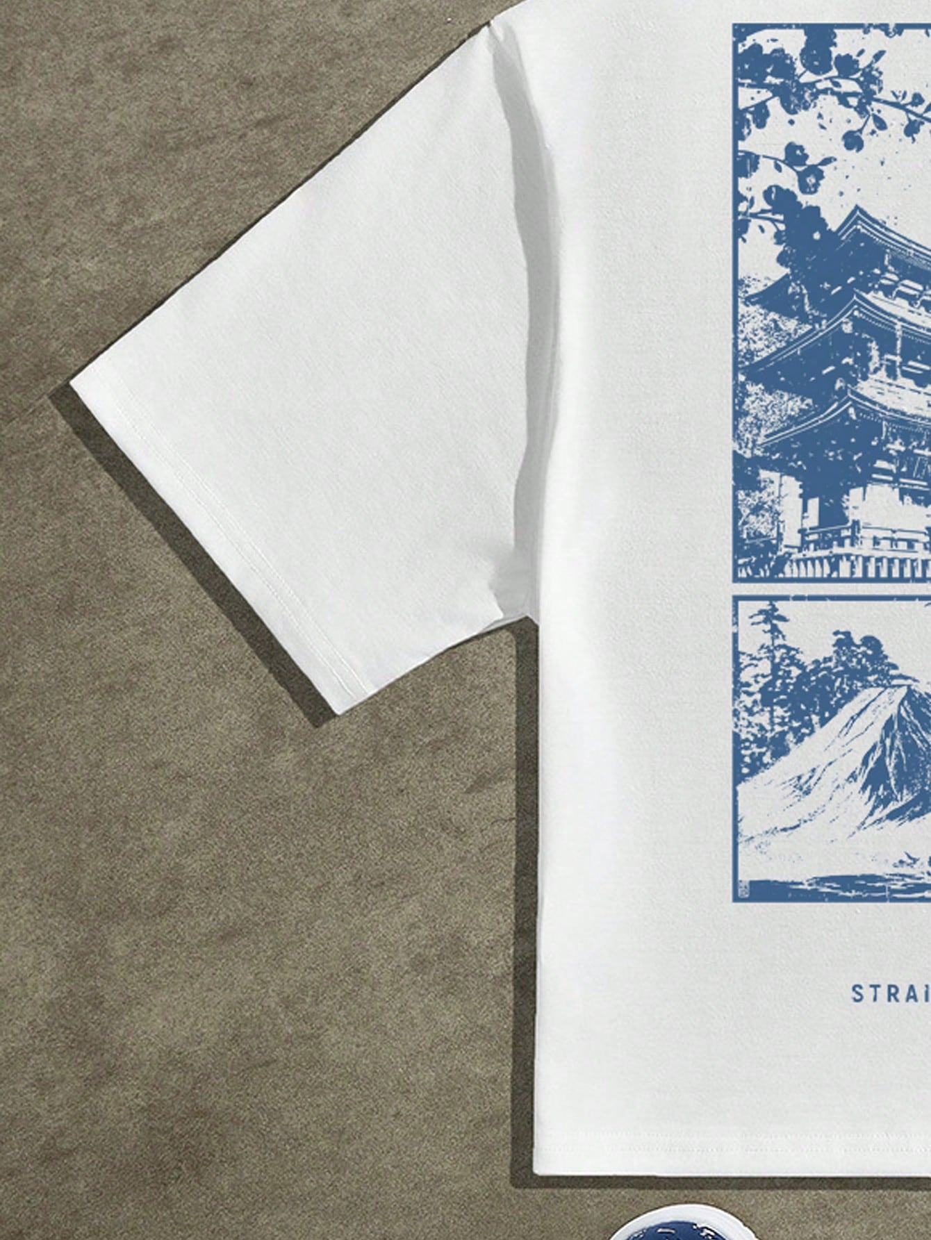 Manfinity Cropped Graphic Tee