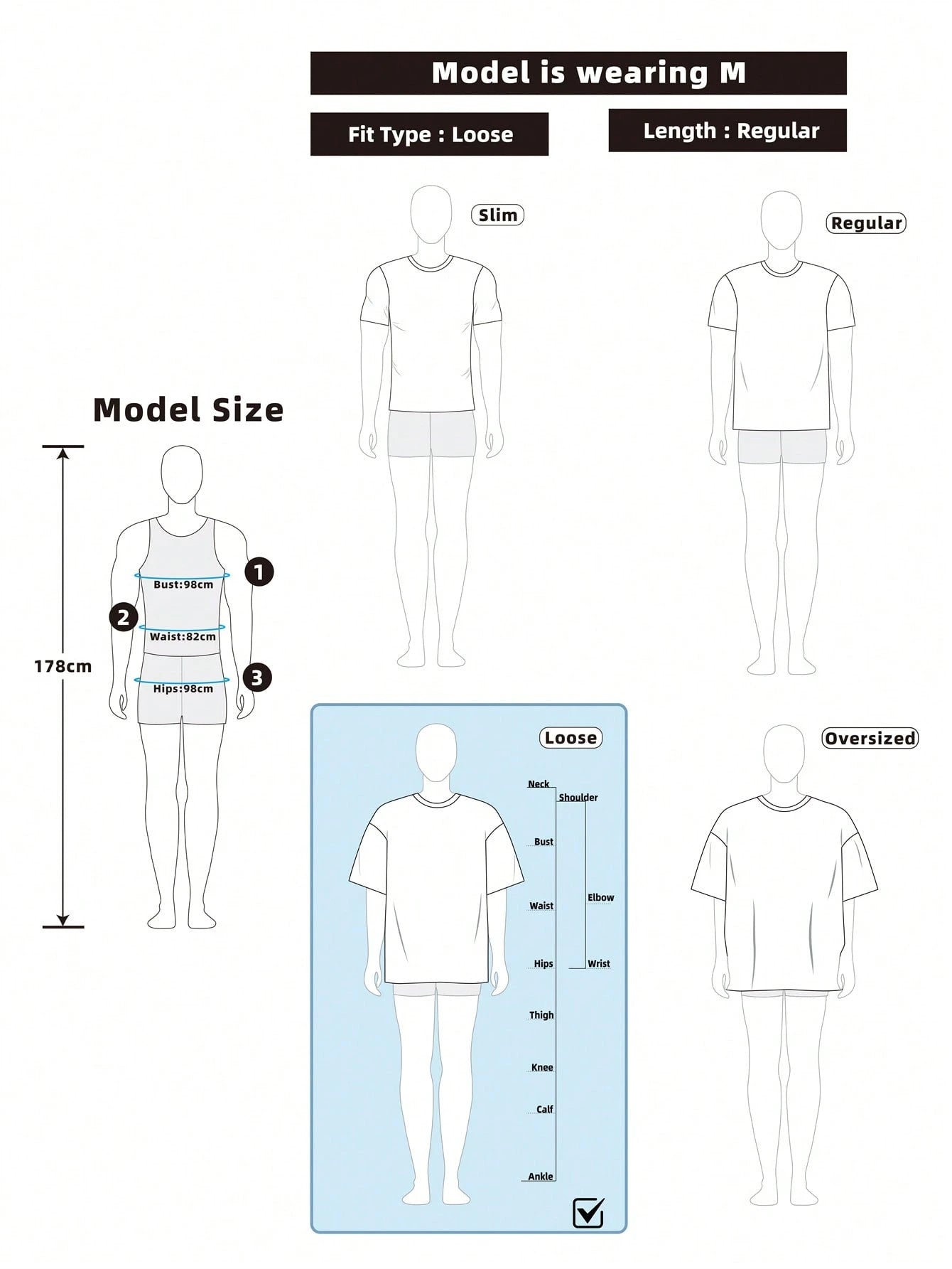 Mens Casual Tee