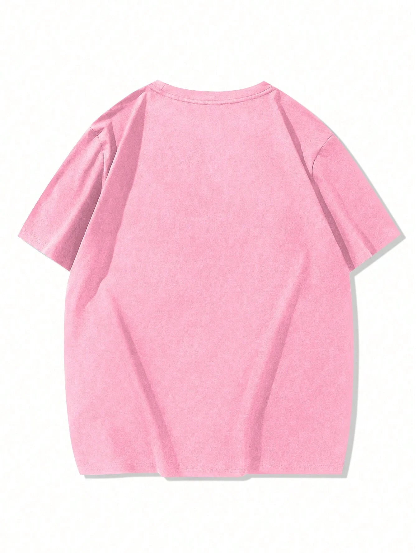 Mens Letter Embossed T-Shirt