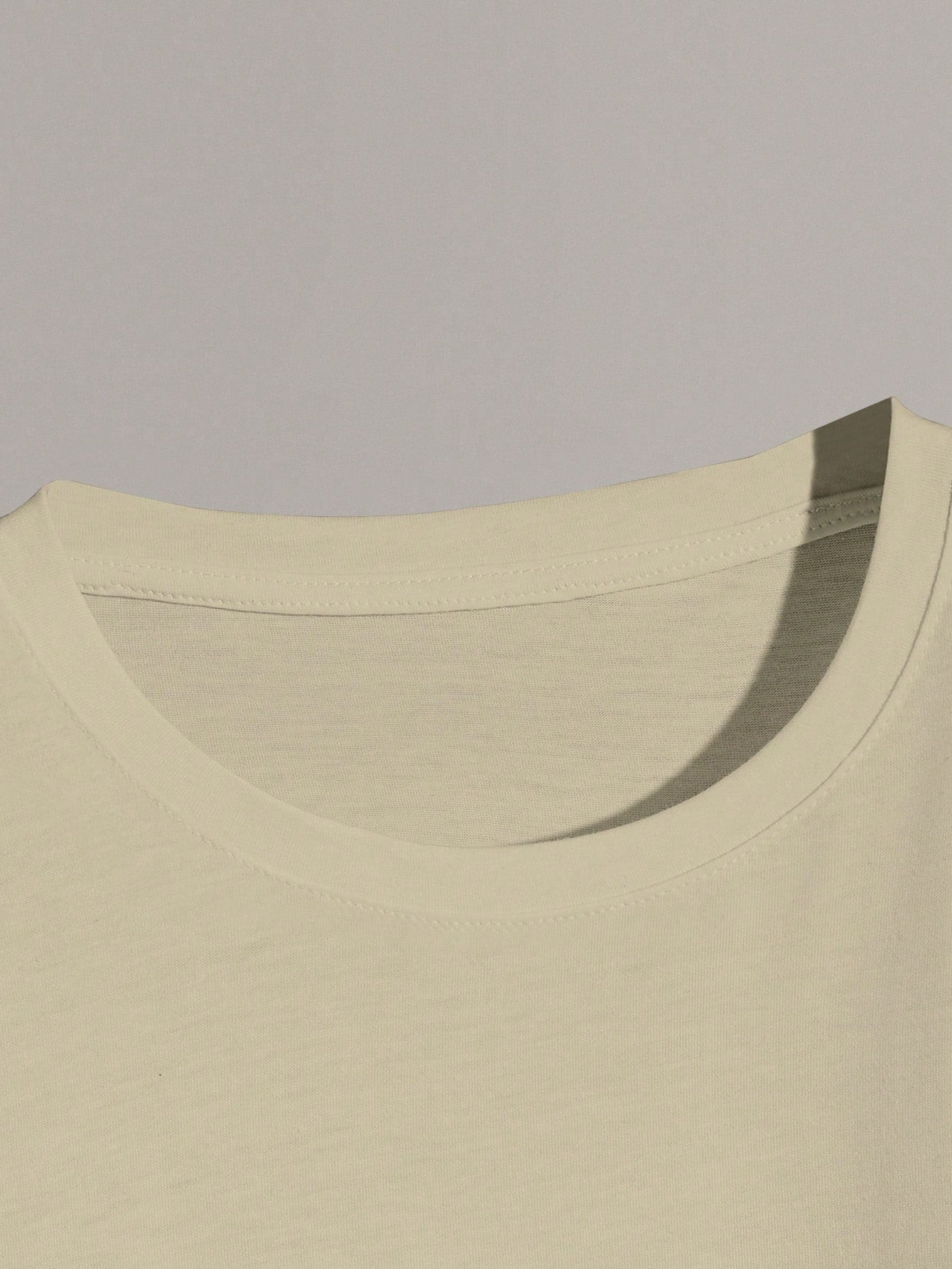 Men'S Letter & Dragon Print round Neck Casual Commuting T-Shirt